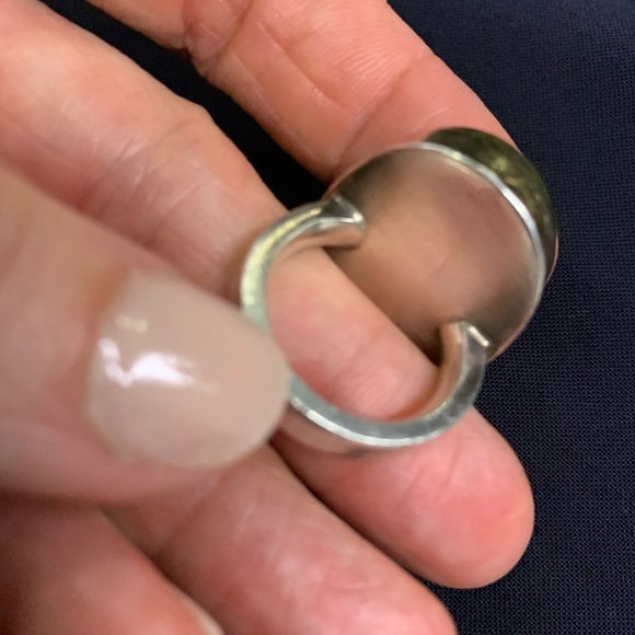 Jamie Joseph Green Druzy with Diamond - Picture 7 of 8